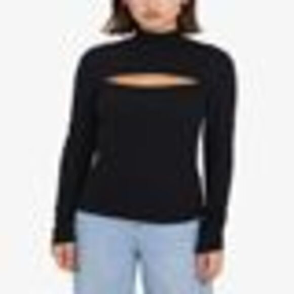 Sanctuary Cut It Out Mock-neck Top - XL - Picture 3 of 3